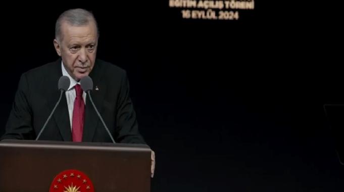 Cumhurbaşkanı Erdoğan: Adaletin tecellisine destek vermeliyiz