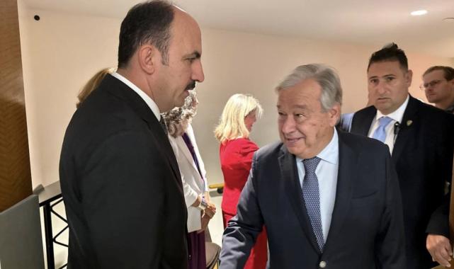 Dünya Belediyeler Birliği Başkanı Uğur İbrahim Altay, Birleşmiş Milletler'de konuştu