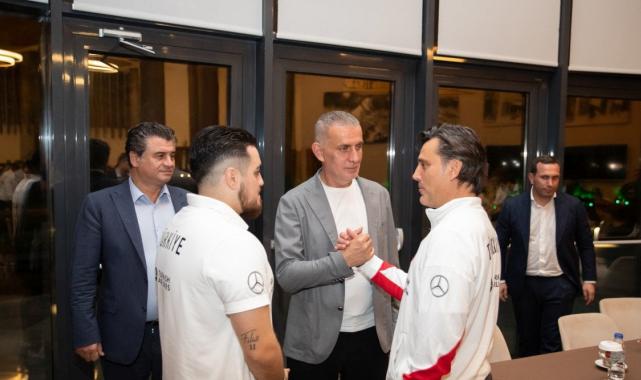 İbrahim Hacıosmanoğlu, A Milli Takım ile yemekte buluştu