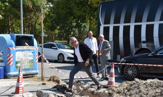 İbrahim Hacıosmanoğlu, Manisa FK'nın tesisini gezdi