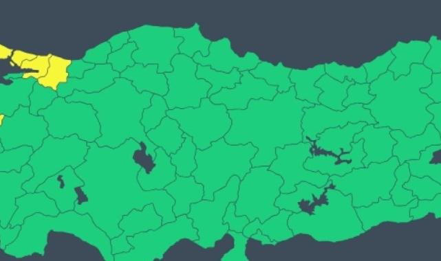 İstanbul'a peş peşe uyarılar! Meteoroloji 7 ili sarıya boyadı