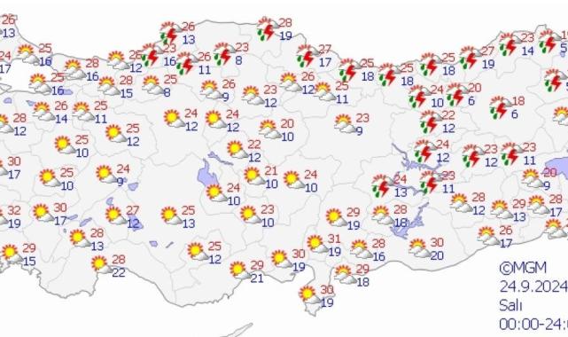 İstanbul'a peş peşe uyarılar! Meteoroloji 7 ili sarıya boyadı
