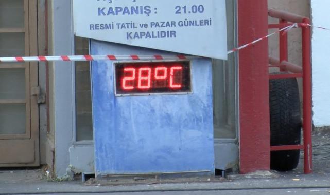 İstanbul'da 24 saatte 2 mevsim