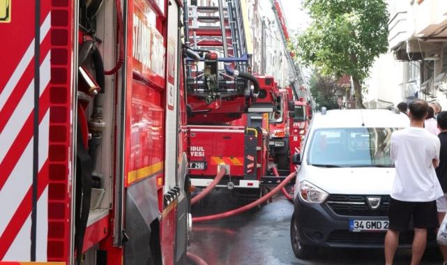 İstanbul'da korkutan yangın