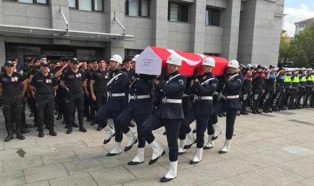 İstanbul'da şehit edilen polis memuru Şeyda Yılmaz için tören düzenlendi