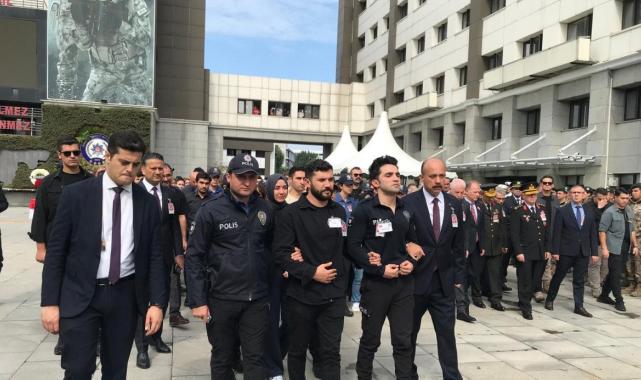 İstanbul'da şehit edilen polis memuru Şeyda Yılmaz için tören düzenlendi