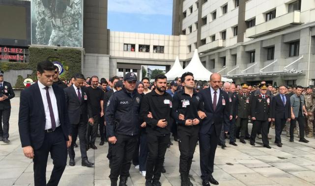 İstanbul'da şehit edilen polis memuru Şeyda Yılmaz için tören düzenlendi