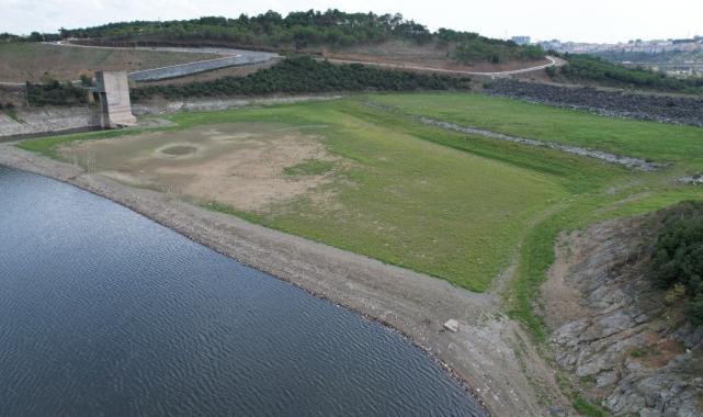 İstanbul'daki barajların doluluk oranları yüzde 39,84'e düştü