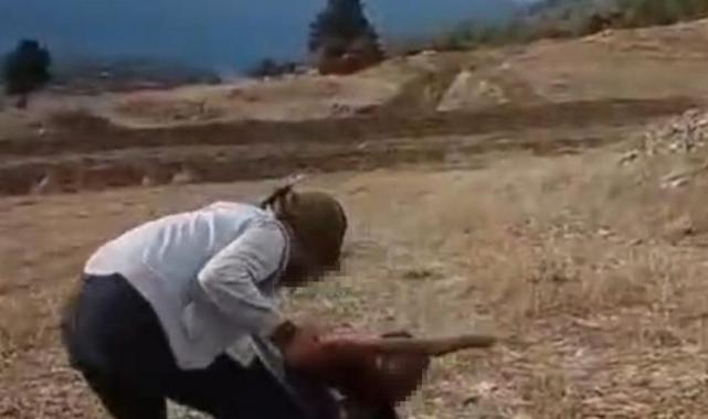 Kahramanmaraş'ta iki kızdan engelli çobana sopalı işkence