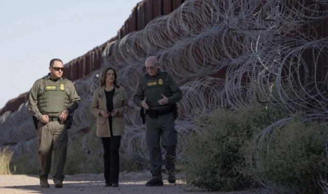 Kamala Harris, Meksika sınırında: Güvenlik artacak