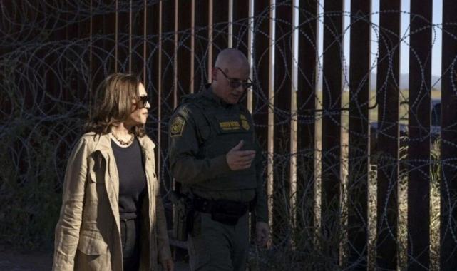 Kamala Harris, Meksika sınırında: Güvenlik artacak