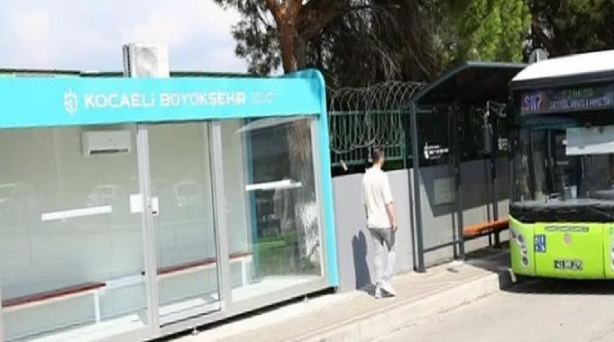 Kocaeli&#039;de otogar aktarma durakları yenilendi