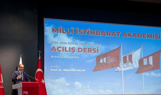 Milli İstihbarat Akademisi'nde ilk ders MİT Başkanı'ndan