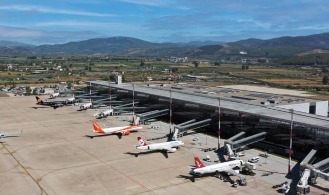 Muğla havalimanlarını 8 ayda 7 milyon yolcu kullandı