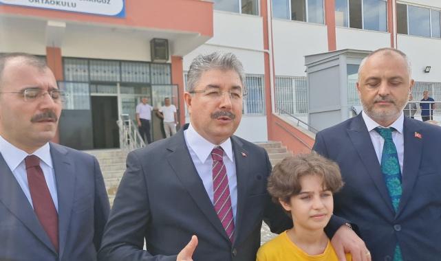 Murat Kurum'dan okulunun yapılmasını istedi: Dileği gerçek oldu