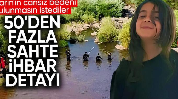 Narin cinayetinde şok detay: Akrabaları 50 sahte ihbar vermiş