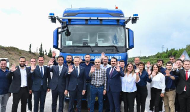 Otonom kamyon akıllı yollarda