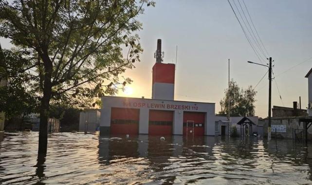 Polonya'da fırtınanın vurduğu bölgeler Bayraktar S ile izlendi