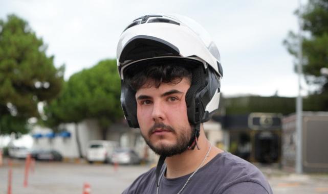 Samsun'da kuryeye önce hakaret sonra yumruk: O anlar kamerada