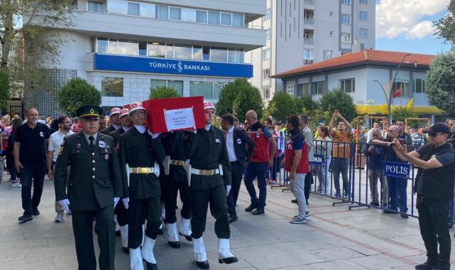 Şehit Piyade Uzman Çavuş Onur Çapan'a veda