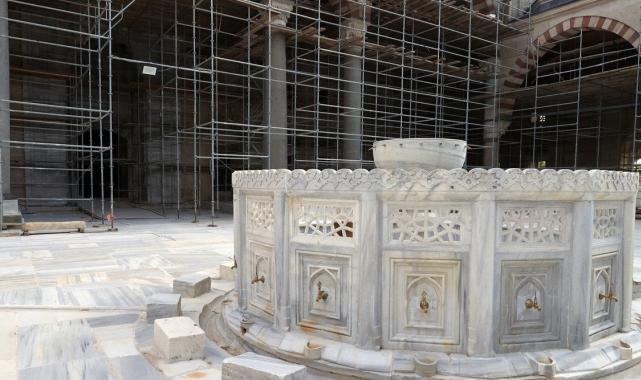 Selimiye Camii restorasyonunun büyük bölümü tamamlandı
