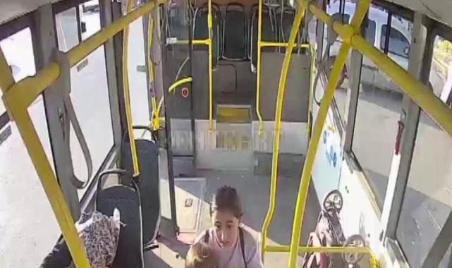 Sivas'ta otobüs şoföründen alkışlanacak hareket