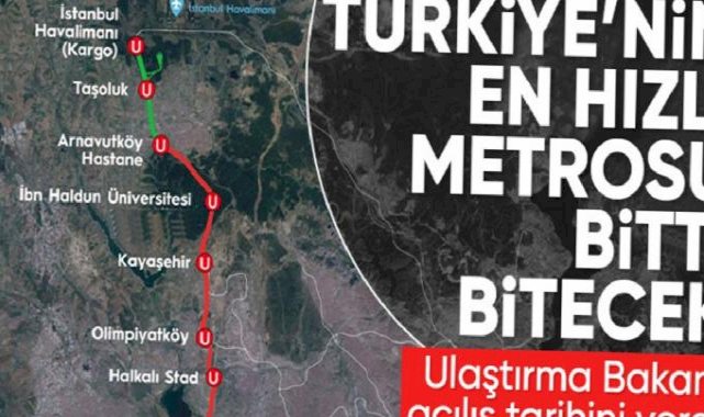 Abdulkadir Uraloğlu Halkalı-İstanbul Havalimanı Metro Hattı'nda çalışmaları inceledi