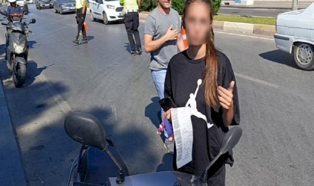 Antalya'da ehliyetsiz yakalanan sürücü 'sistemi' suçladı