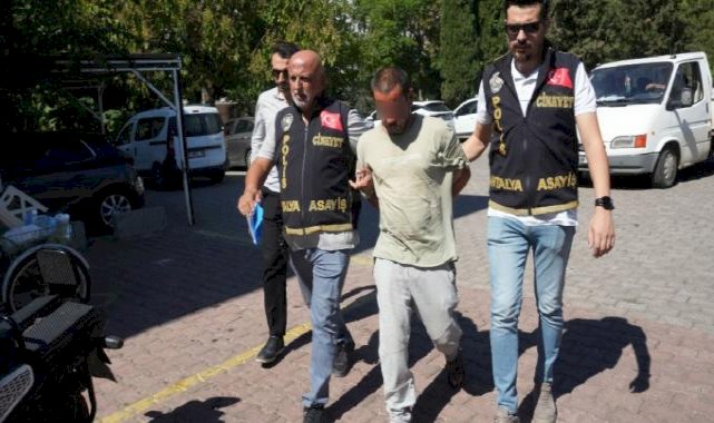 Antalya'da valeyi yaralayıp, trompetçiyi öldüren zanlı tutuklandı