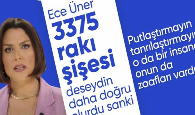 Ece Üner'in 'Atatürk cephede 3 bin 375 kitap okudu' çıkışı