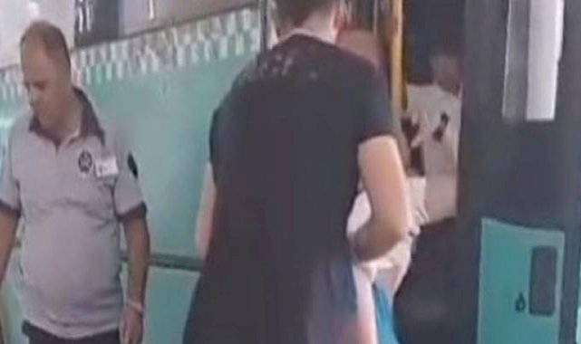 Erzurum'da otobüste fenalaşan kadını sürücü hastaneye yetiştirdi