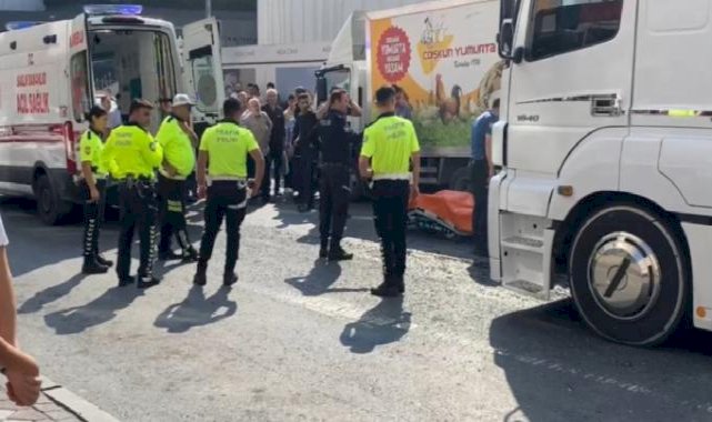 İstanbul'da camiden çıkan yaşlı adam tırın altında kalarak hayatını kaybetti