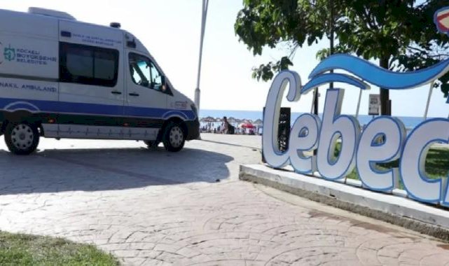 Kocaeli'de mavi ambulanslar en zor anlarda tatilcilerin yanındaydı