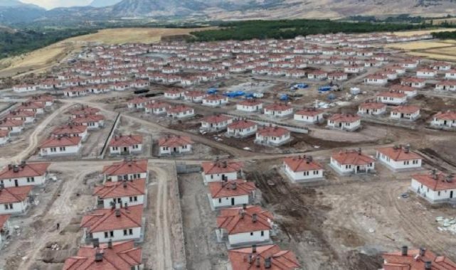 Malatya'da depremzedelerin köy evleri tesliminde geri sayım