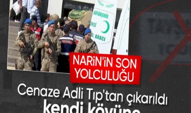 Narin Güran toprağa verilecek: Cansız bedeni cenaze aracından çıkarıldı