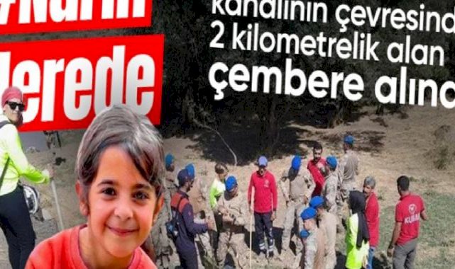Narin Güran'ı arama çalışmaları sulama kanalında yoğunlaştırıldı