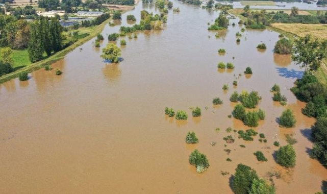 Polonya'da fırtınanın vurduğu bölgeler Bayraktar S ile izlendi