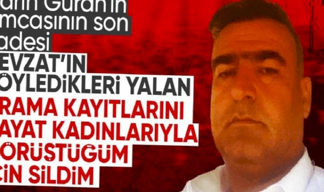 Salim Güran’ın ifadesi ortaya çıktı: Hayat kadınlarıyla görüştüğüm için kayıtları sildim