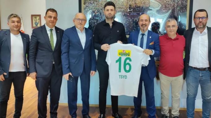 TSYD Bursa’dan Bursaspor’a ziyaret