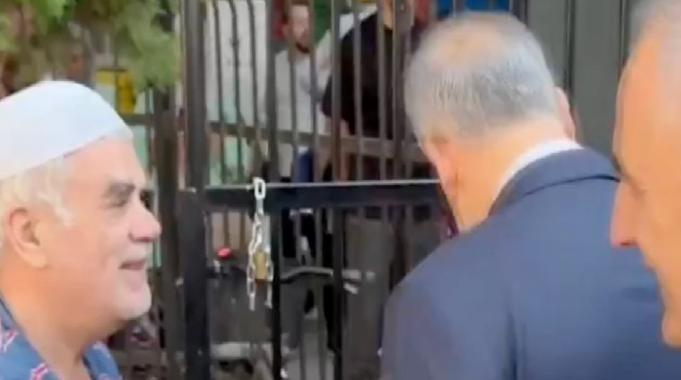 Üsküplü Amcanın Tayyip Erdoğan sevgisi: Tayyip ağabey&#039;e selam söyle