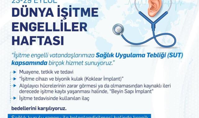 Vedat Işıkhan: İşitme engelli vatandaşların muayene ve tedavilerinde yanındayız