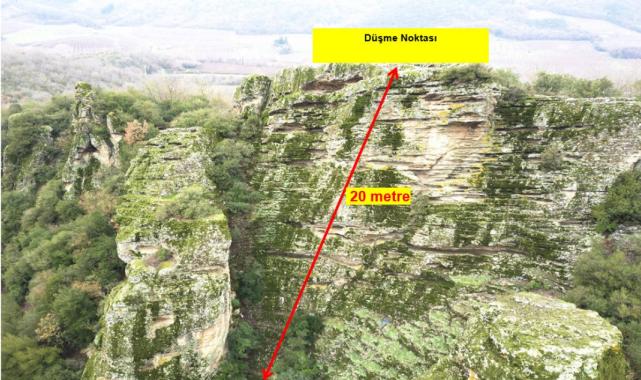 Yalova'da eşini uçurumdan iten şüpheli hakim karşısında çıktı