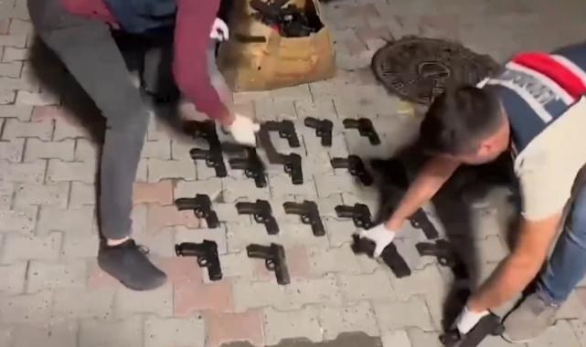 Yurt genelinde silah kaçakçılarına MERCEK operasyonu