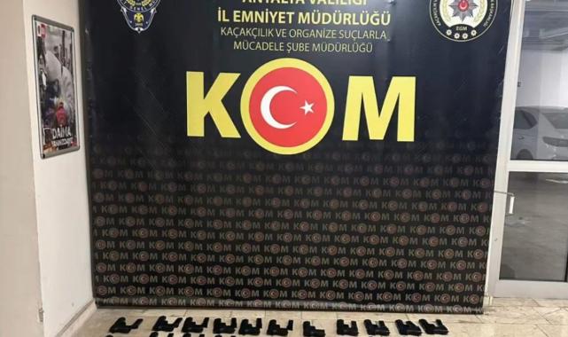 Yurt genelinde silah kaçakçılarına MERCEK operasyonu