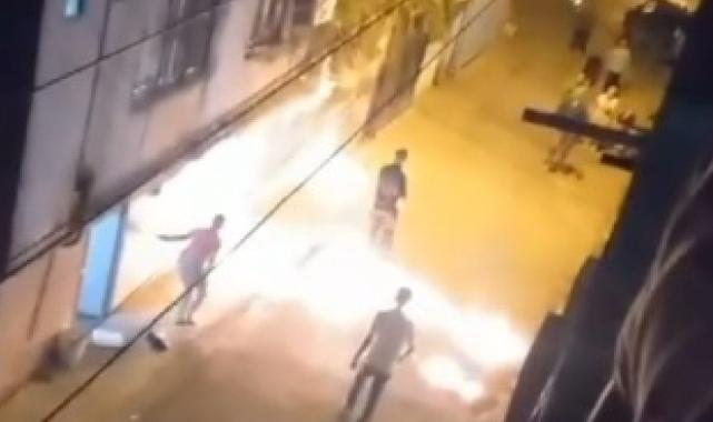 Adana'da damattan, kayınpederinin evine molotof kokteyli saldırı