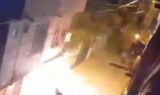 Adana'da damattan, kayınpederinin evine molotof kokteyli saldırı