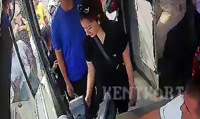 Adana'da otobüste cep telefonu hırsızlığı