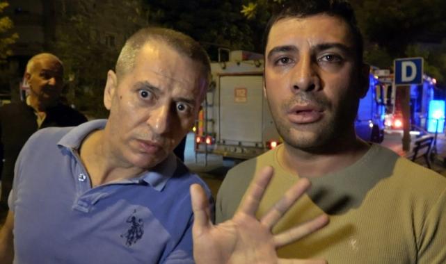 Antalya'da kendi evini yaktı, komşuları tepki gösterdi