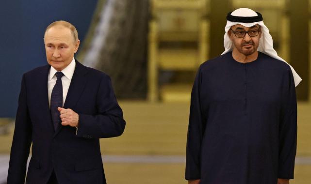 BAE lideri El Nahyan Rusya Devlet Başkanı Putin ile görüştü