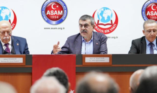Bakan Tekin: Kendimize özgü model oldu